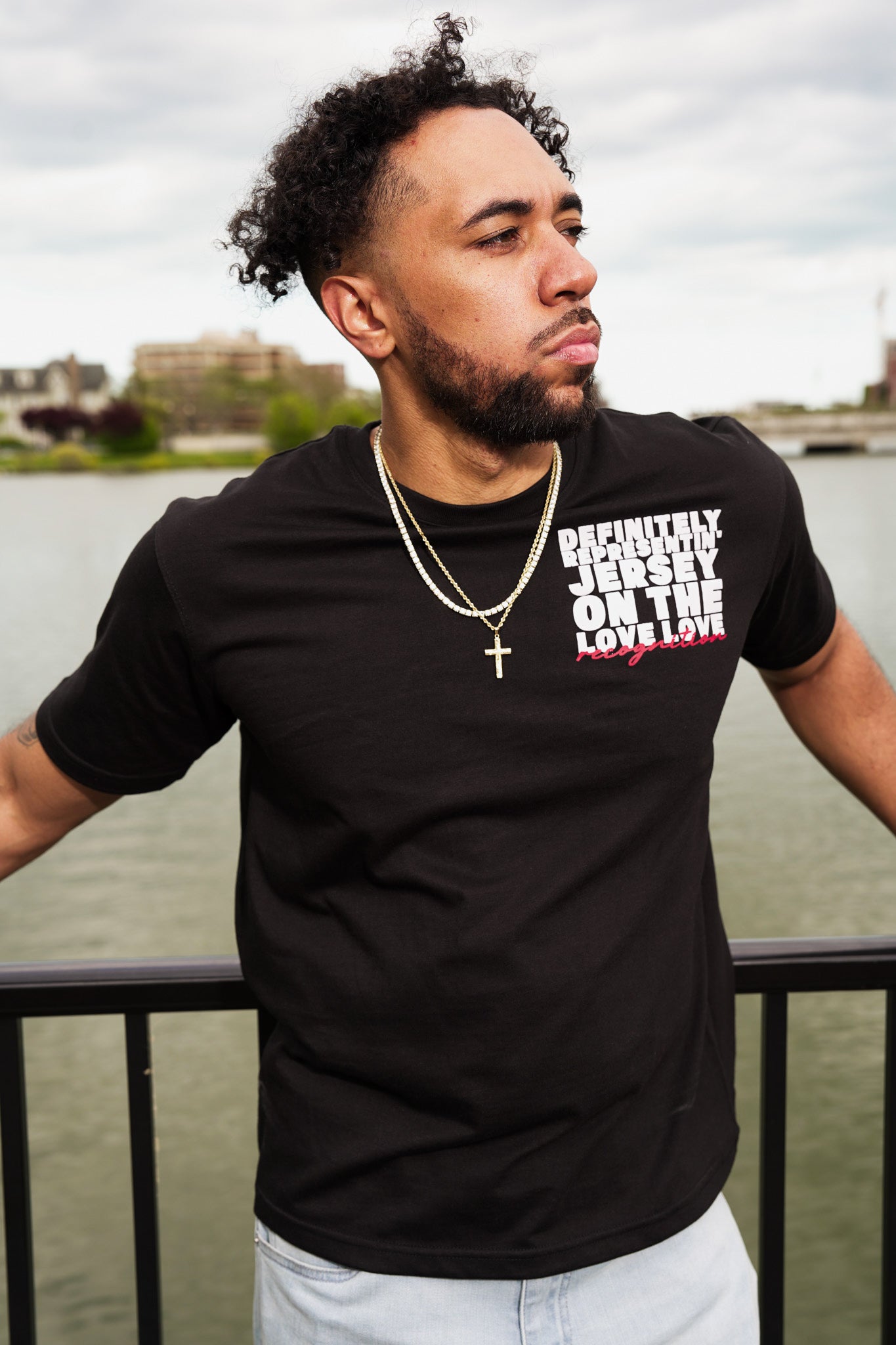 Recognition “Worn With Purpose” Black Tee