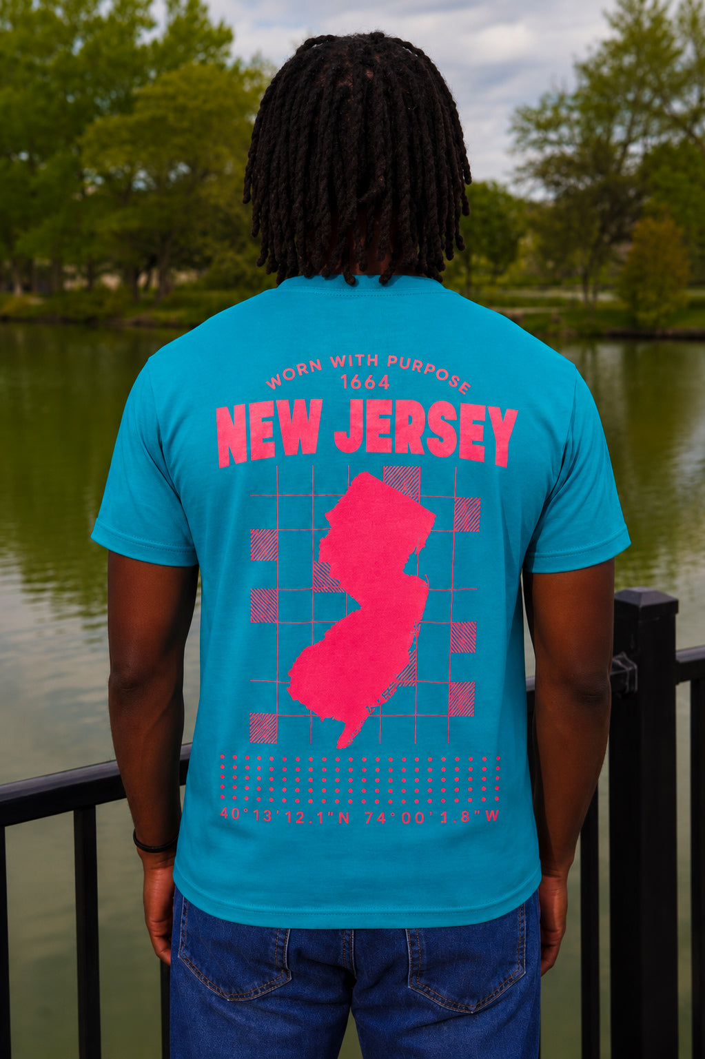 Recognition “Worn With Purpose” Tropical Blue Tee